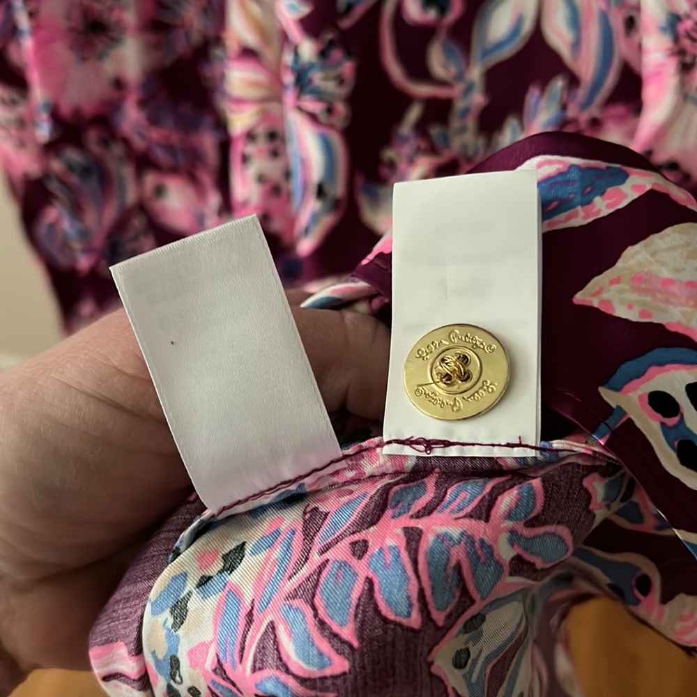 NWT Lilly Pulitzer LEOLYNN MAXI - TROPICAL WITH A TWIST size 12 - Picture 13 of 16
